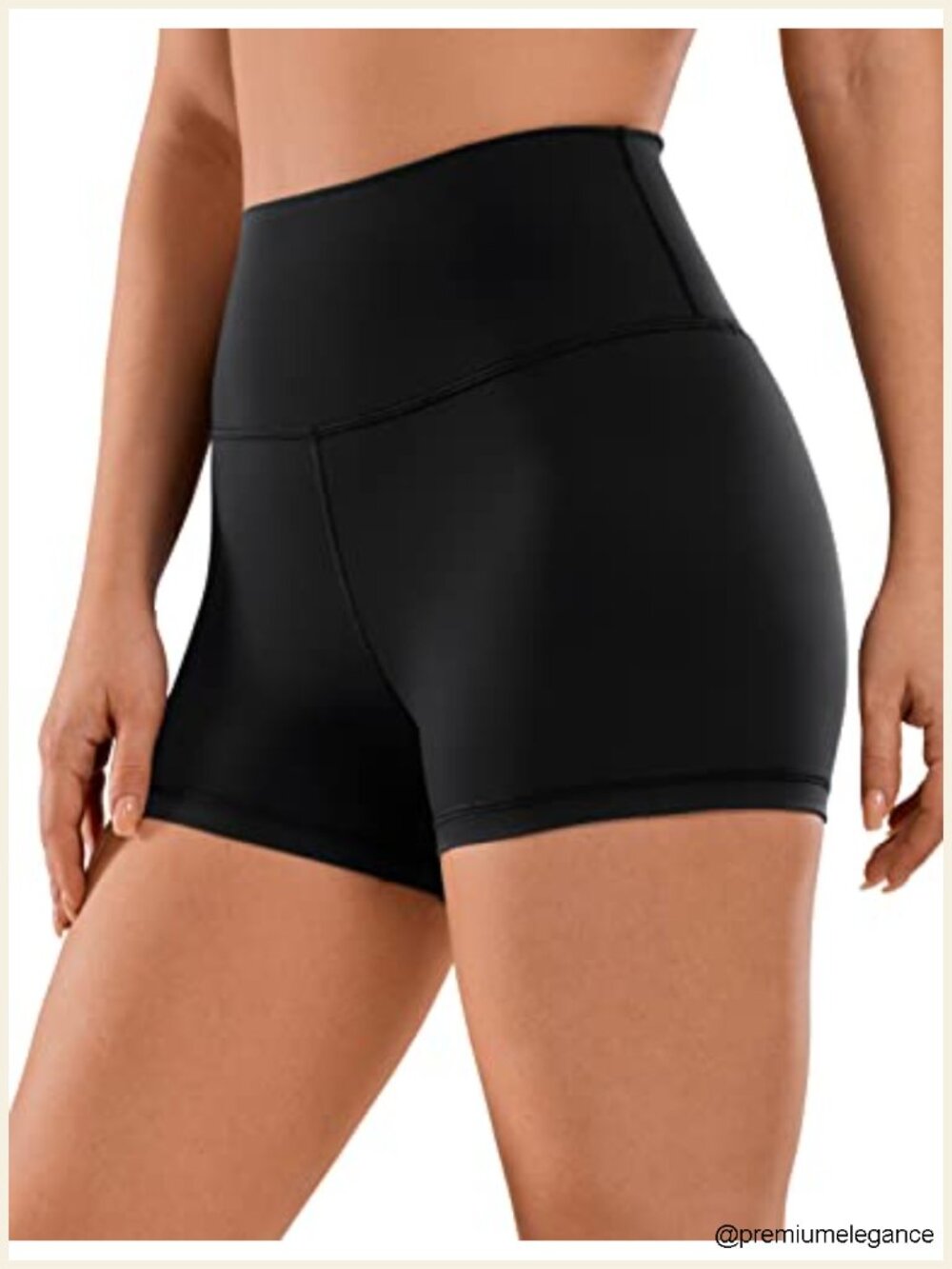 Biker Shorts High Rise 3" Inseam Hidden Pocket Sweat-Wicking Yoga